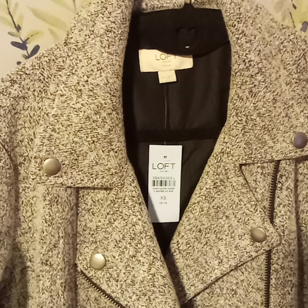 Loft Textured Jacket NWT - Picture 5 of 5